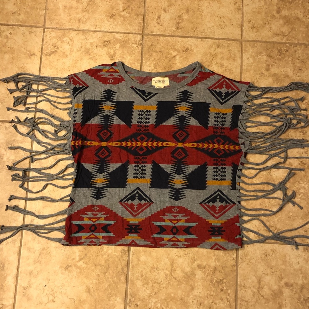 Denim & Supply Ralph Lauren Fringe Top